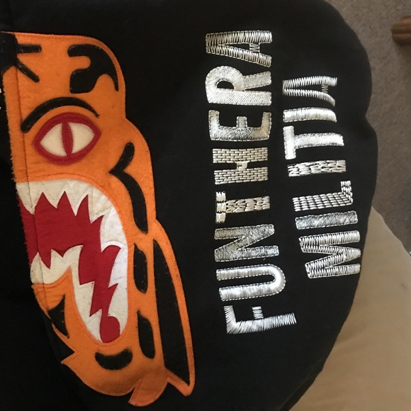 Bape tiger hoodie (black) - Picture 6 of 8